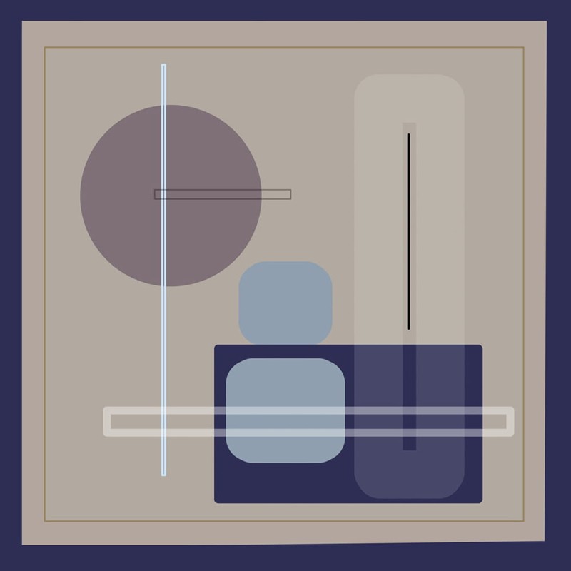 GRAFIKA NA PŁÓTNIE - LE CORBUSIER no.9