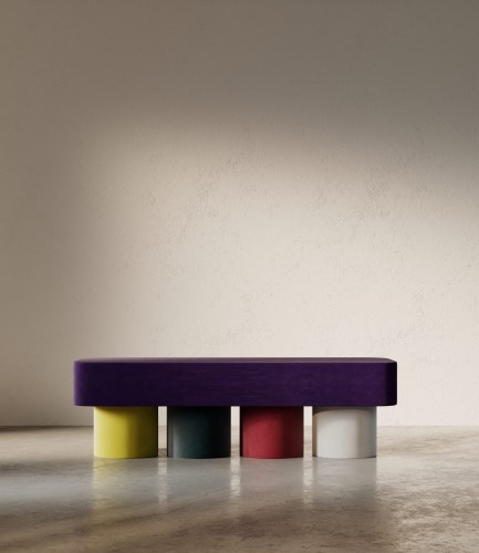 Ławka LE CORBUSIER COLORS