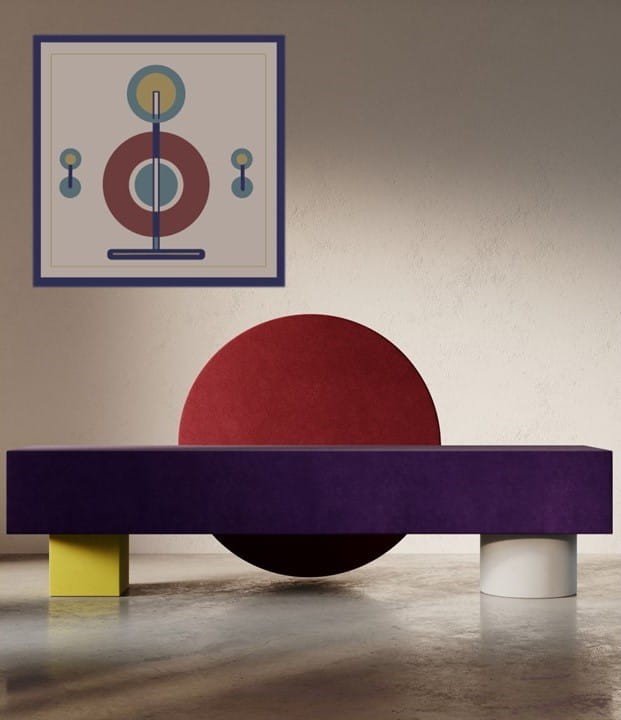 Sofa LE CORBUSIER COLORS
