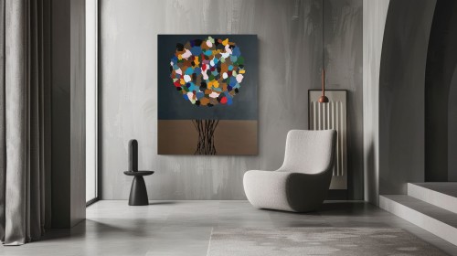 ABSTRACT FLORA No 2