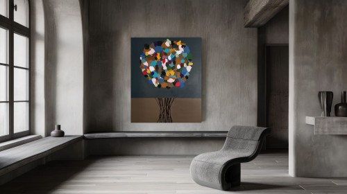 ABSTRACT FLORA No 2