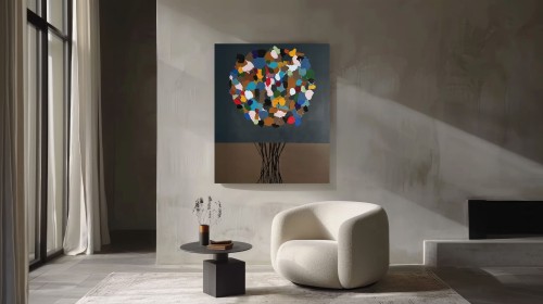 ABSTRACT FLORA No.2