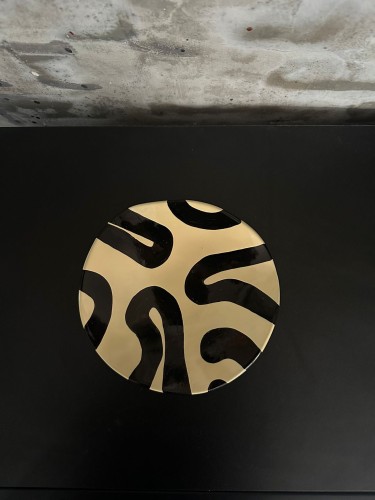 PATERA YELLOW WAVE BLACK LINE