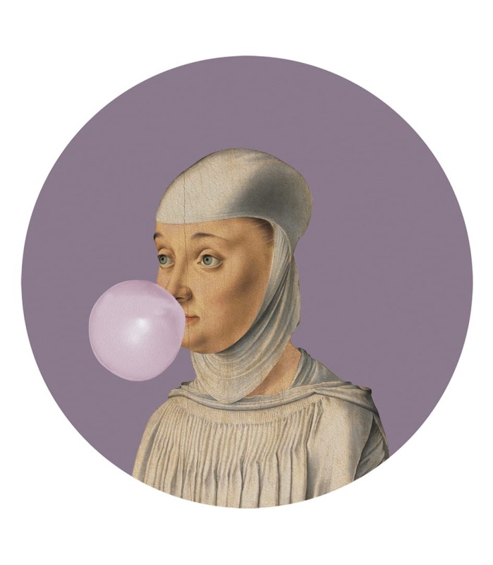 DOTS Kobieta z gumą fiolet.jpg