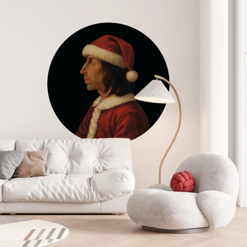 Mural DOTS - Santa