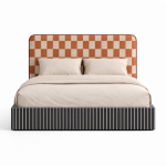 DISSONANCE No.2 – designerskie łóżko tapicerowane