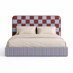 DISSONANCE No.4 – designerskie łóżko tapicerowane