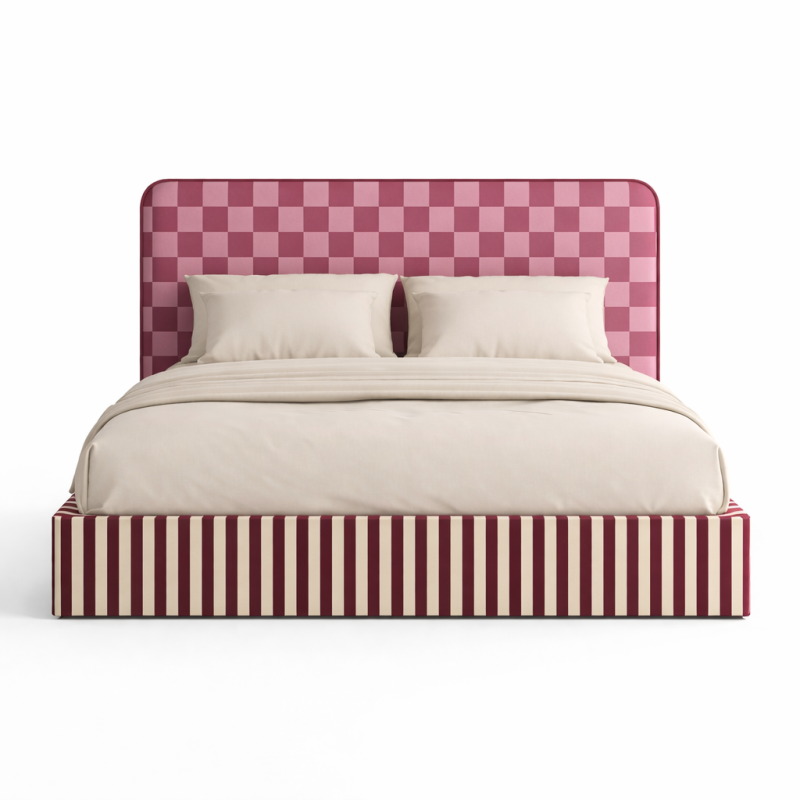 DISSONANCE No.5 – designerskie łóżko tapicerowane