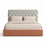 DISSONANCE No.6 – designerskie łóżko tapicerowane