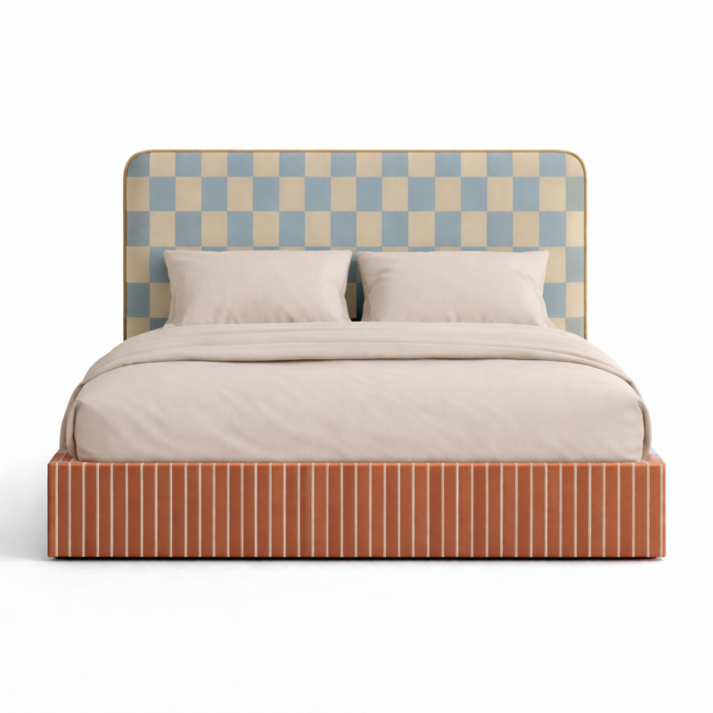 DISSONANCE No.6 – designerskie łóżko tapicerowane