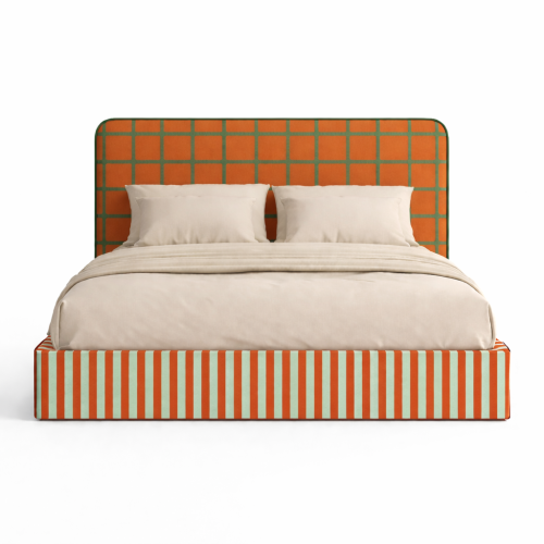 DISSONANCE No.8 – designerskie łóżko tapicerowane