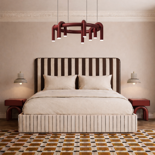 DISSONANCE No.11 – designerskie łóżko tapicerowane