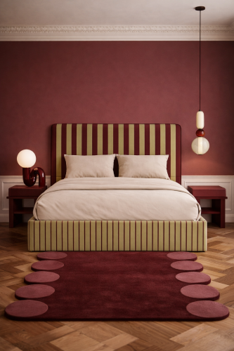 DISSONANCE No.12 – designerskie łóżko tapicerowane