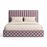 DISSONANCE No.14 – designerskie łóżko tapicerowane