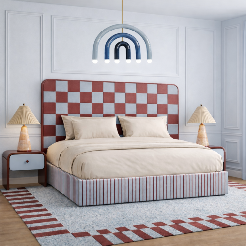 DISSONANCE No.4 – designerskie łóżko tapicerowane