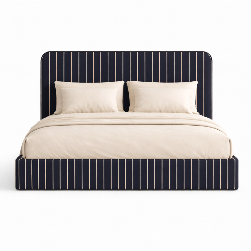 DISSONANCE No.22 - designerskie łóżko tapicerowane