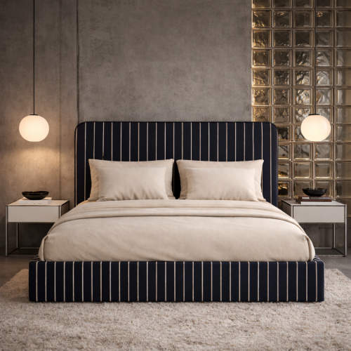 DISSONANCE No.22 - designerskie łóżko tapicerowane