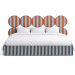 DISSONANCE CIRCLE No.5 – designerskie łóżko tapicerowane