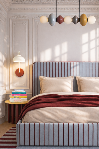 DISSONANCE No.23– designerskie łóżko tapicerowane