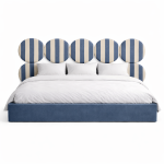 DISSONANCE CIRCLE No.10 – designerskie łóżko tapicerowane