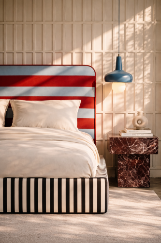 DISSONANCE No.24 – designerskie łóżko tapicerowane