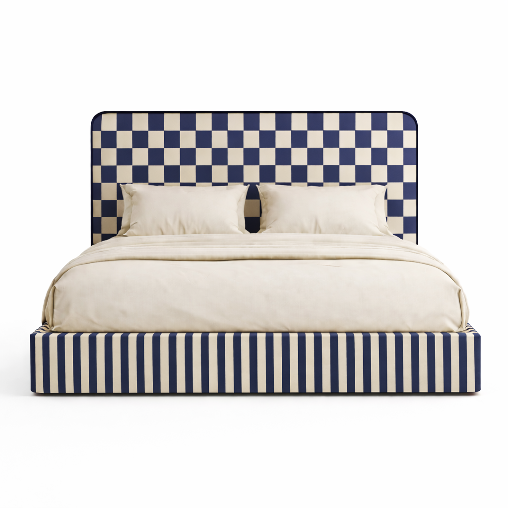 DISSONANCE No.25 – designerskie łóżko tapicerowane