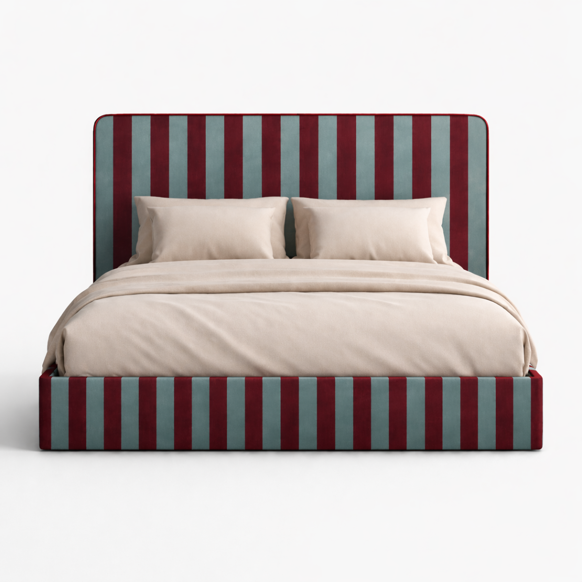 DISSONANCE No.26 – designerskie łóżko tapicerowane 