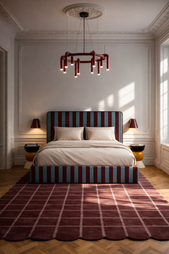 DISSONANCE No.26 – designerskie łóżko tapicerowane