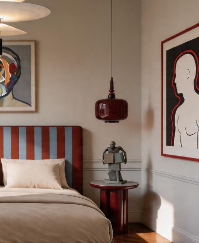 DISSONANCE No.27 – designerskie łóżko tapicerowane