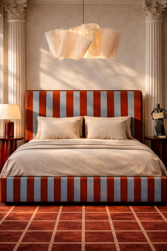 DISSONANCE No.27 – designerskie łóżko tapicerowane