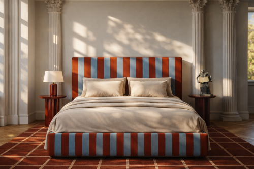 DISSONANCE No.27 – designerskie łóżko tapicerowane