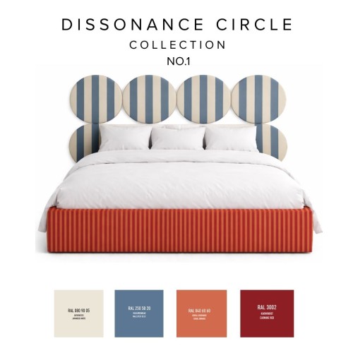 DISSONANCE CIRCLE No.1 kolory RAL