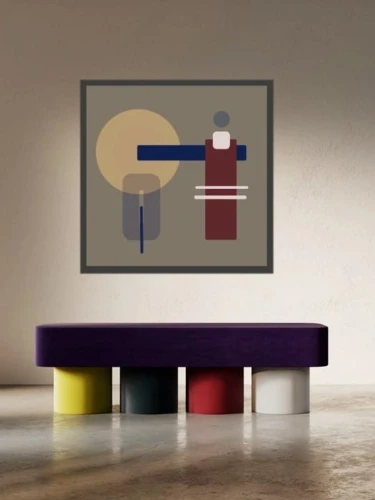 Ławka LE CORBUSIER COLORS