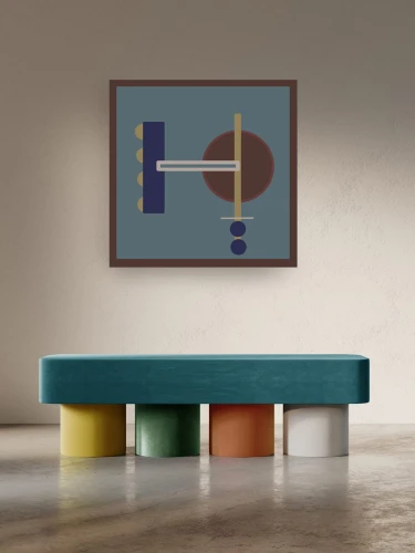 Ławka LE CORBUSIER COLORS