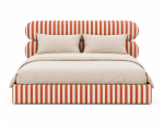MOU Stripes No.1 - designerskie łóżko tapicerowane 