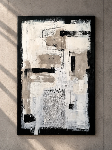 NO TITLE – ABSTRACTION | Obraz abstrakcyjny 100 × 150 cm – Katarzyna Jasyk