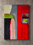 Obraz PONURA WIZJA – abstrakcja 60×80 | Katarzyna Jasyk