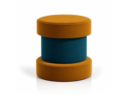 Stołek LE CORBUSIER COLORS - puf tapicerowany